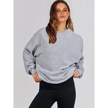 ANRABESS Women's Oversized Sweatshirt - Stylish Comfort