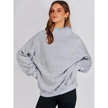 ANRABESS Women's Oversized Sweatshirt - Stylish Comfort