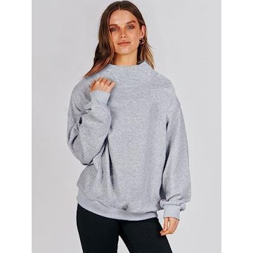 ANRABESS Women's Oversized Sweatshirt - Stylish Comfort