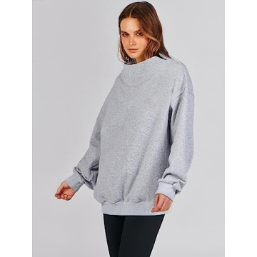 ANRABESS Women's Oversized Sweatshirt - Stylish Comfort
