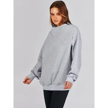ANRABESS Women's Oversized Sweatshirt - Stylish Comfort