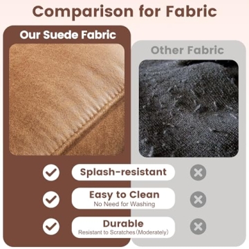 Ovius Luxury Compact 3-Seater Mid-Century Modern Sofa