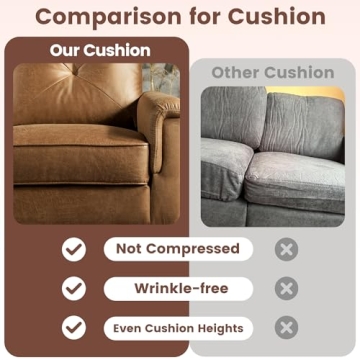 Ovius Luxury Compact 3-Seater Mid-Century Modern Sofa