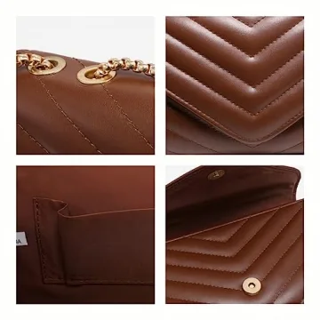 Chic Dasein Quilted Crossbody Bag for Women