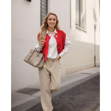 Stylish Women's Sleeveless Cardigan for Casual Elegance