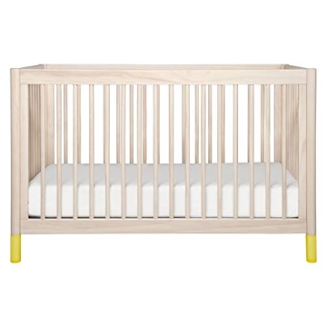 Beautiful Babyletto Gelato 4-in-1 Crib in Washed Natural & White