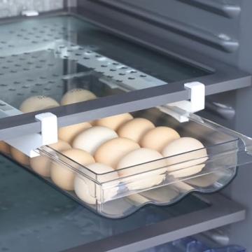 Moretoes Egg Holder for Refrigerator - Organize Eggs Easily