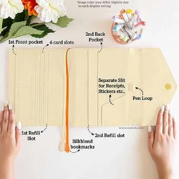 NEORAH A5 Notebook Sleeve with Dotted Journal and Gift Box