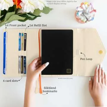 NEORAH A5 Notebook Sleeve with Dotted Journal and Gift Box