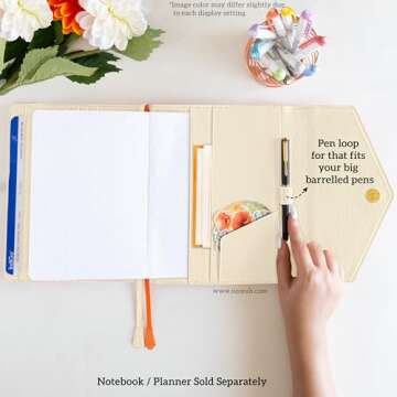 NEORAH A5 Notebook Sleeve with Dotted Journal and Gift Box