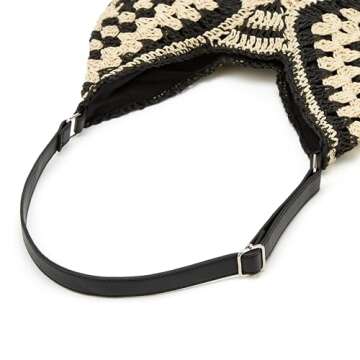 Stylish Straw Hobo Bags - Versatile Beach Tote for Women