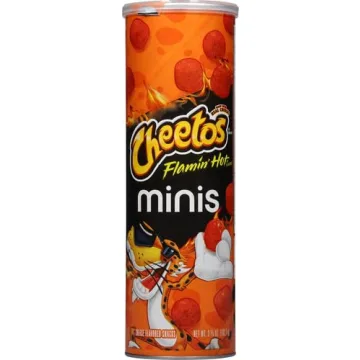 Minis Cheetos Canister - Flamin' Hot Snacks for Any Occasion