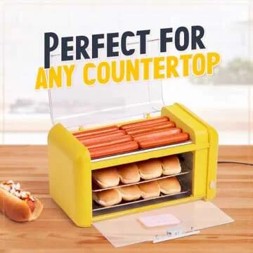 Nostalgia Oscar Mayer Hot Dog Roller Toaster Oven - Large Capacity