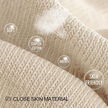 Wernies Women's No Show Socks - 4 Pairs, Non-Slip