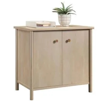Sauder Whitaker Point Storage Cabinet, L: 31.5" x W: 20.47" x H: 29.76", Natural Maple Finish