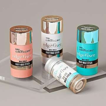 KISS Hair Wax Stick - 24 Hour Hold & Non-Oily Finish