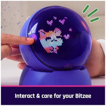 BITZEE Hamster Ball Interactive Toy for Kids