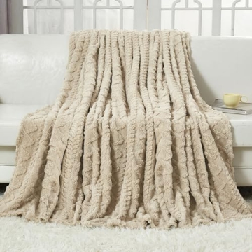 Aganear Fleece Throw Blanket - Soft, Lightweight & Stylish