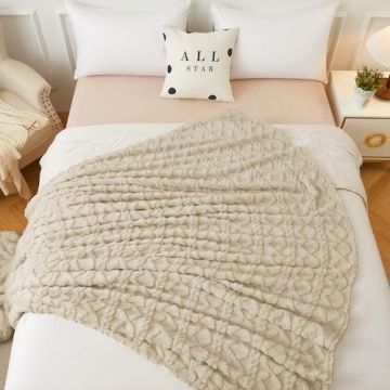 Aganear Fleece Throw Blanket - Soft, Lightweight & Stylish