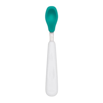 OXO Tot Silicone Feeding Spoon Set for Babies With Soft Tips