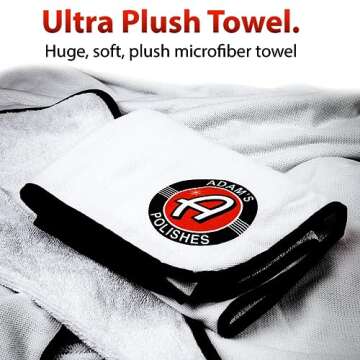Adam's Polishes Ultra Plush Drying Towel (1 Pack)