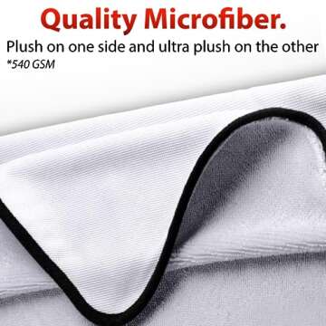 Adam's Polishes Ultra Plush Drying Towel (1 Pack)