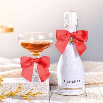 RainbowPana 120 Pack Christmas Luxury Twist Tie Bows, Red 3" Satin Ribbon Pretied Bows, Premade Craft Decoration for Package Cake Pop Basket Favors Cookie Candy, Gift Wrapping Baby Shower Wedding