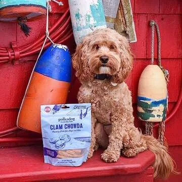 Polkadog Crunchy Clam Chowda Dog Treats – Savory Healthy Sticks
