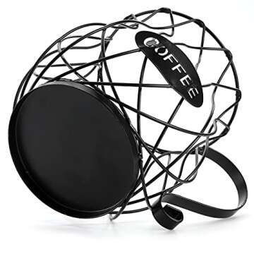 Stylish ZEAYEA Coffee Pod Holder for Home and Cafes