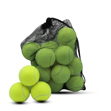 20 Pack Swingers Tennis Balls for Dogs & Training - High Elasticity, Durable