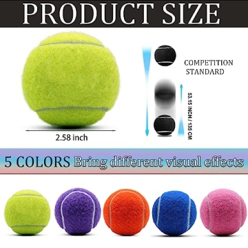 Swingers Tennis Balls 20 Pack for Dogs & Training High Elasticity