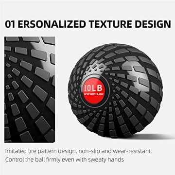 Durable 10 lbs STRPRETTY BASIC Slam Ball for Workouts