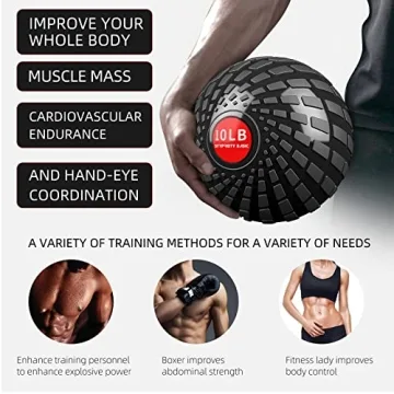 Durable 10 lbs STRPRETTY BASIC Slam Ball for Workouts