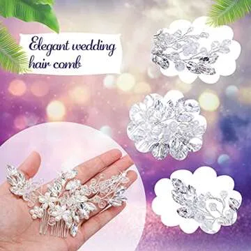 Elegant Yeshone Wedding Hair Accessories Set for Special Occasions