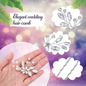 Elegant Yeshone Wedding Hair Accessories Set for Special Occasions