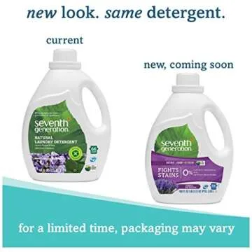Seventh Generation Liquid Laundry Detergent - Lavender Essential Oils, 100 Fl Oz