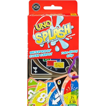 UNO Splash Card Game for Fun Outdoor Adventures