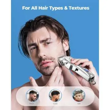 Limural Professional Hair Clippers for Men - Cordless & Durable  Hair Care