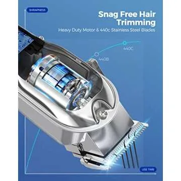 Limural Professional Hair Clippers for Men - Cordless & Durable  Hair Care