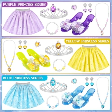 Princess Jewelry Boutique Dress Up Set for Girls 3-6