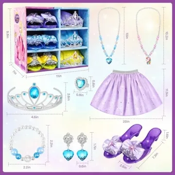Princess Jewelry Boutique Dress Up Set for Girls 3-6
