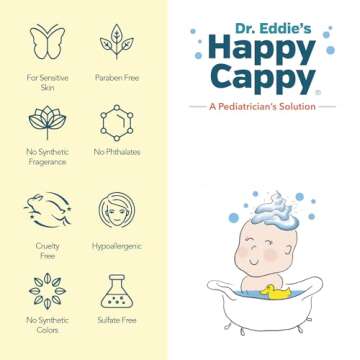 Happy Cappy Baby Shampoo for Eczema-Prone Skin