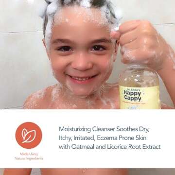 Happy Cappy Baby Shampoo for Eczema-Prone Skin