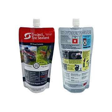 TireJect Lawn Mower Tire Sealant - Flat Tire Protection Kit