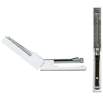JAM PAPER Modern Desk Stapler - White - Sold Individually