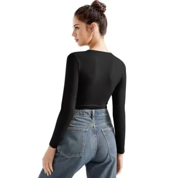 SUUKSESS Crew Neck Fitted T Shirts for Stylish Comfort