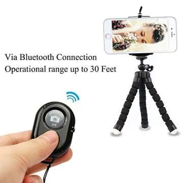 Ailun Remote Shutter for iOS & Android - Perfect for Selfies