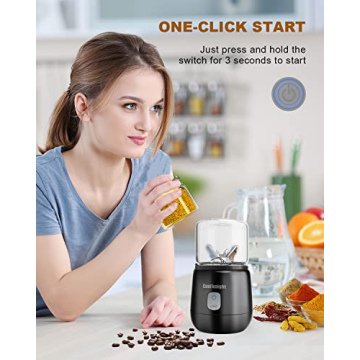 Effortless Herb Grinding with COOL KNIGHT Electric Grinder