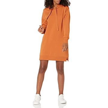 The Drop Women's Iona Long Sleeve Hoodie Sweatshirt Dress