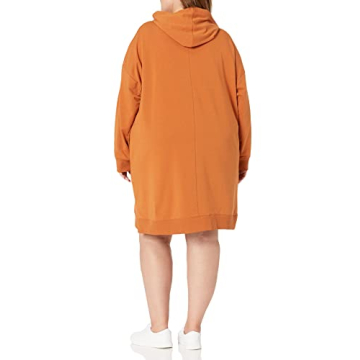 The Drop Women's Iona Long Sleeve Hoodie Sweatshirt Dress